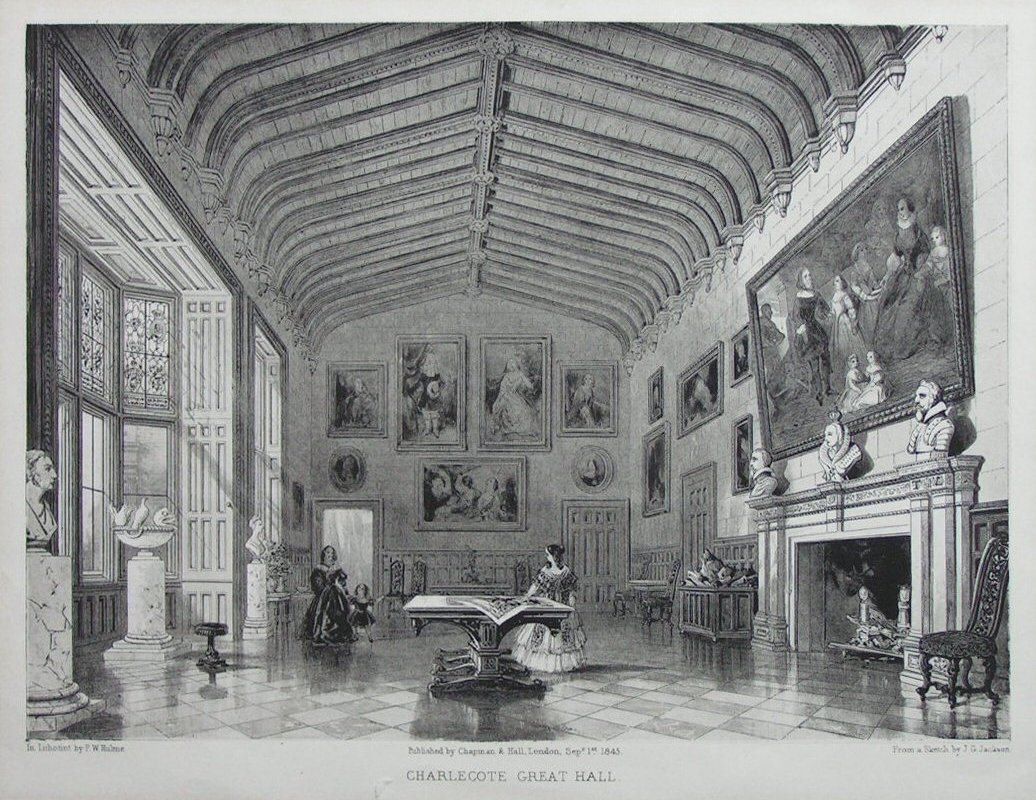 Lithotint - Charlecote Great Hall - Hulme